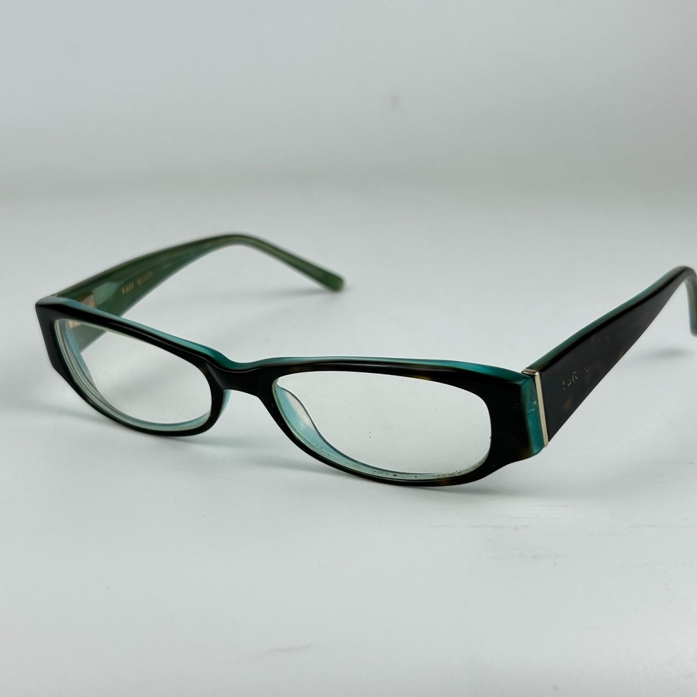 Kate Spade Women Eyeglasses Frame Black Green Plastic Cat Eye Full Rim 130mm‎